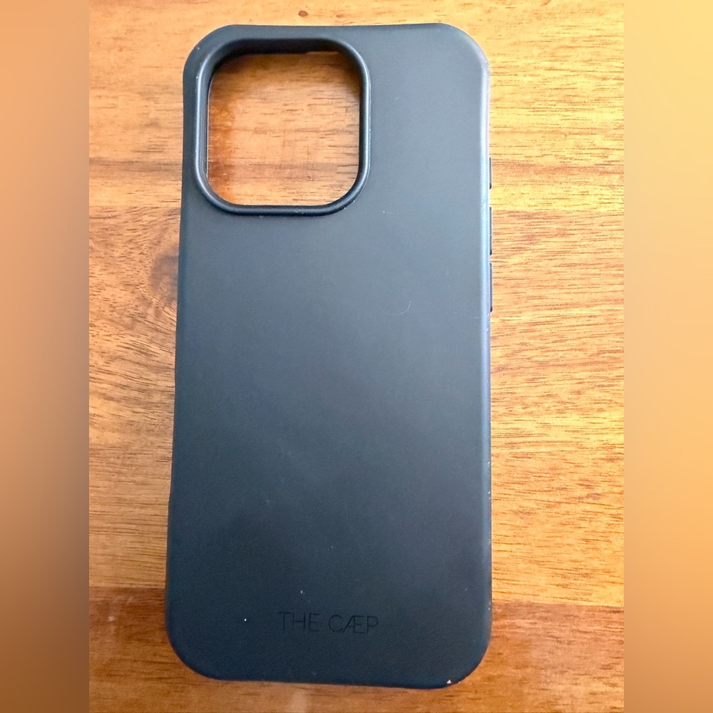 Caep Black iPhone 16 pro Phone Case